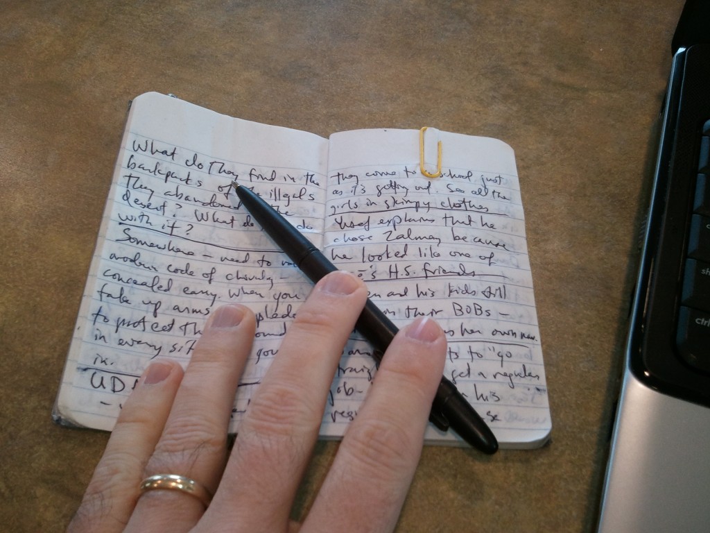 My Writer's Notebook