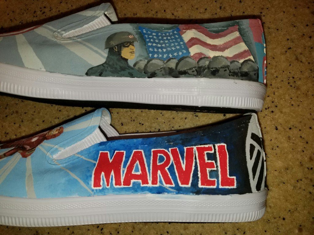 Avenger shoes side detail